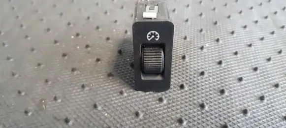 Panel lighting control switch