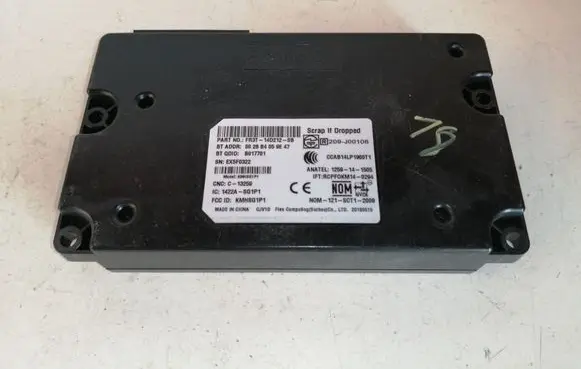 Ford Mustang VI Bluetooth control unit module FR3T14D212SB