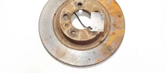 Peugeot 407 Rear brake disc neventiliuojamas