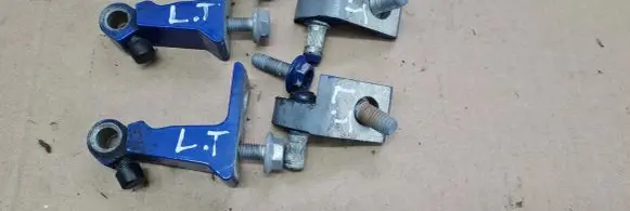 Audi A3 8Y Rear door lower hinge LEWY