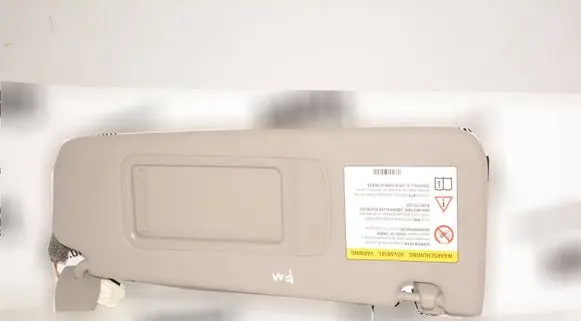 BMW 5 F10 F11 Sun visor