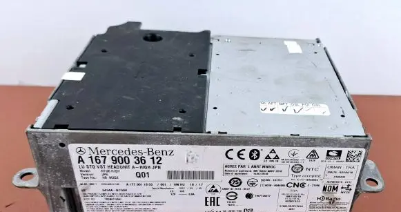 Mercedes-Benz GLE W167 Navigation unit CD/DVD player A1679003612