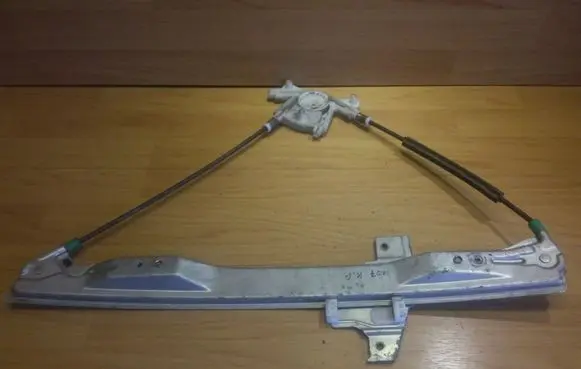 Peugeot 407 Front window lifting mechanism without motor 9644893580 994326102