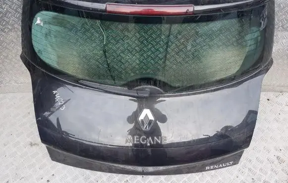 Renault Megane II Tailgate/trunk/boot lid juodas