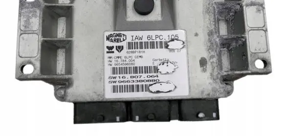 Peugeot 207 Engine control unit/module IAW6LPC105