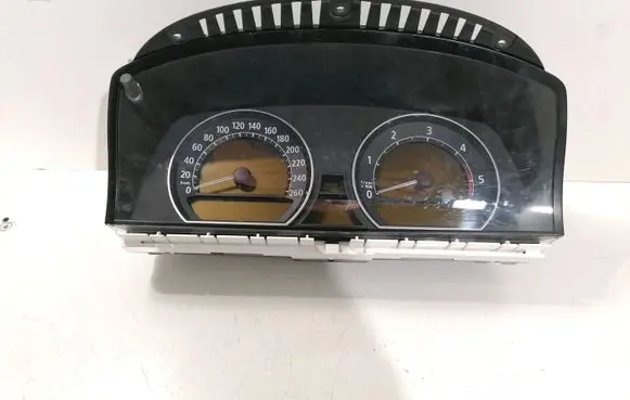 BMW 7 E65 E66 Speedometer (instrument cluster) 62119110657