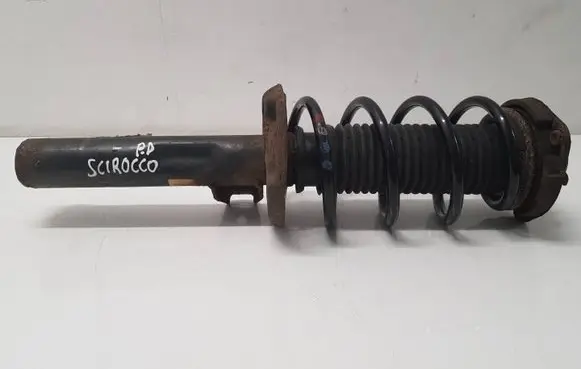 Volkswagen Scirocco Front shock absorber with coil spring 1T0413031HC