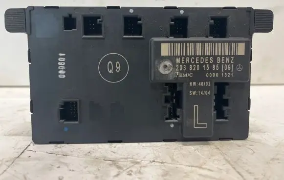 Mercedes-Benz C W203 Door control unit/module 2038201585 00001321 060601