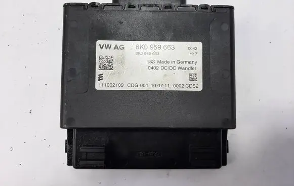 Audi A6 S6 C7 4G Voltage converter/converter module 8K0959663