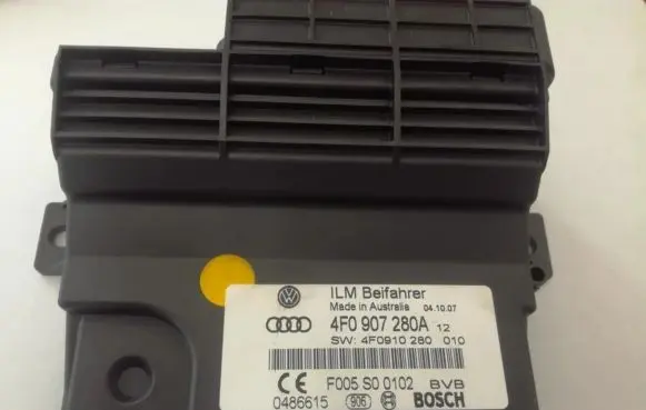 Audi A6 S6 C6 4F On-board computer control switch 4F0907280A 4F0910280010
