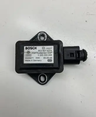 Audi A4 S4 B6 8E 8H ESP acceleration yaw rate sensor 8E0907637A 0265005245