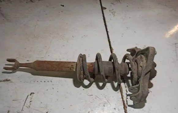 Audi A4 S4 B7 8E 8H Front shock absorber with coil spring