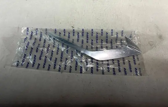 Volvo S60 Front bumper splitter molding 31455512