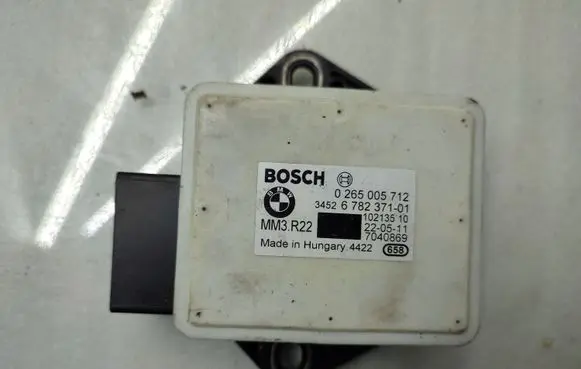BMW X5 E70 ESP acceleration yaw rate sensor 6782371