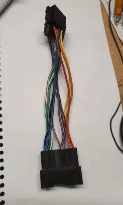 Hyundai Santa Fe Sound system wiring loom ISOEURO