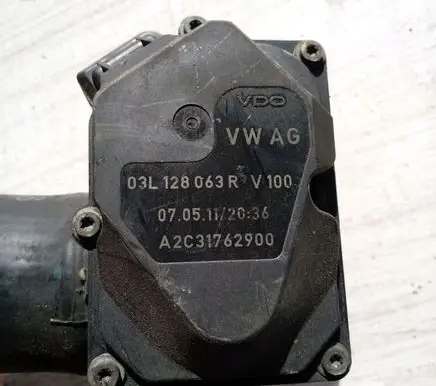 Volkswagen Golf VI Throttle valve 03L128063R
