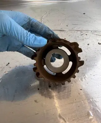Citroen C4 Grand Picasso Fuel pump gear (pulley) 9808378680
