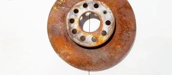 Volkswagen Golf VII Front brake disc ventiliuojamas