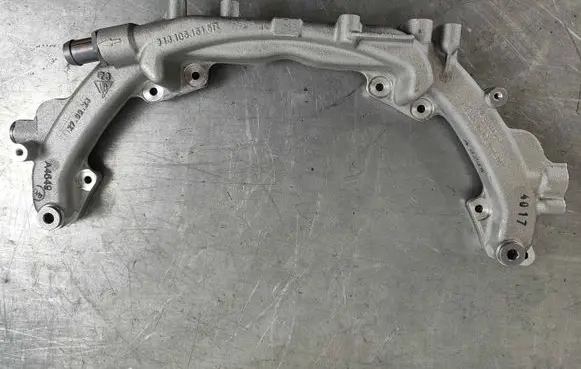 Porsche Cayenne (92A) Engine coolant pipe/hose 94810606121