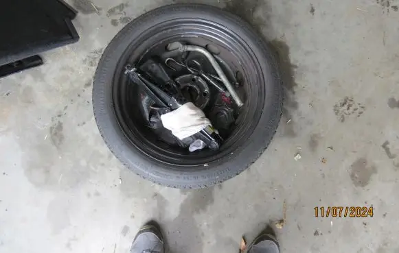 Audi A3 S3 8V R18 spare wheel 
