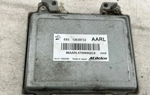 Opel Meriva A Engine control unit/module 12638732 12636386