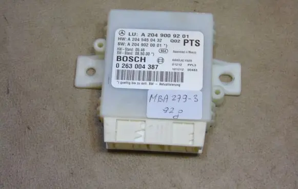 Mercedes-Benz C W204 Parking PDC control unit/module A2049009201