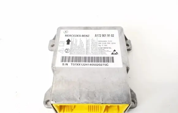 Mercedes-Benz SLK R172 Airbag control unit/module A1729019102