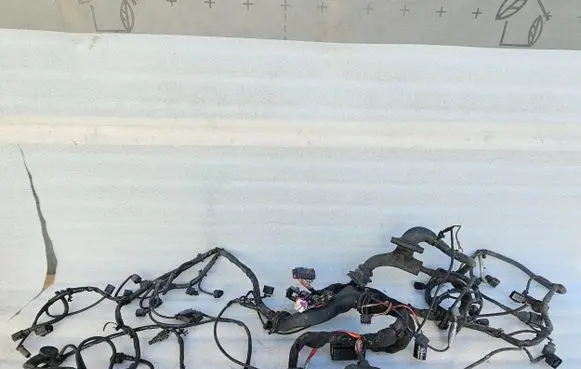 Audi A6 S6 C6 4F Engine installation wiring loom 4F1971072 4F1971072EF
