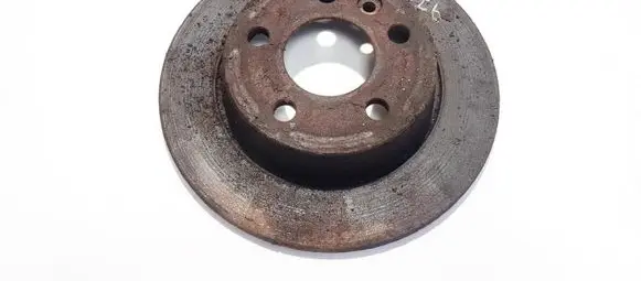 Ford Galaxy Rear brake disc neventiliuojamas