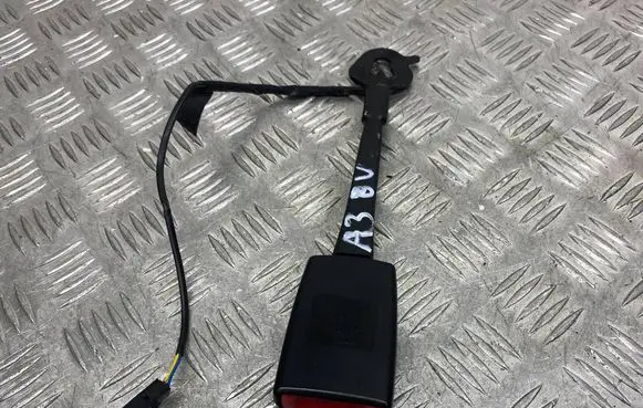 Audi A3 S3 8V Front seatbelt buckle 8V0857755E