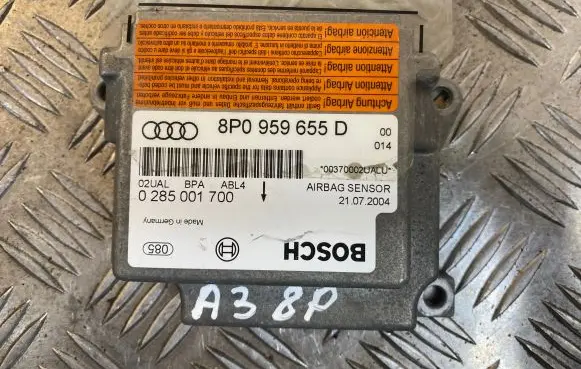 Audi A3 S3 8P Airbag control unit/module 8P0959655D 0285001700