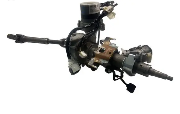 Steering wheel axle set