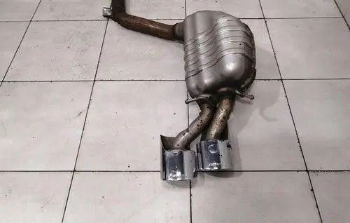 Mercedes-Benz C W204 Rear muffler/silencer tail pipe A2044903621