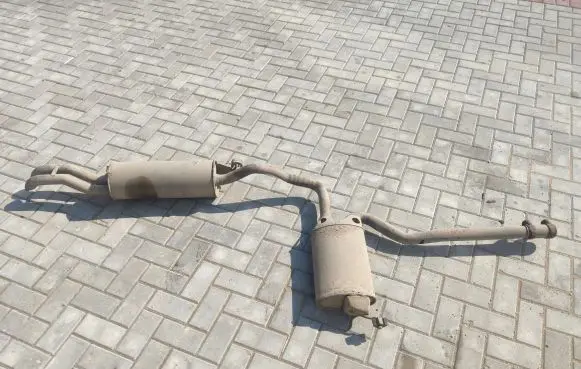 Audi A4 S4 B5 8D Muffler/silencer 