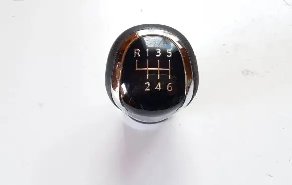 Gear lever shifter trim leather/knob