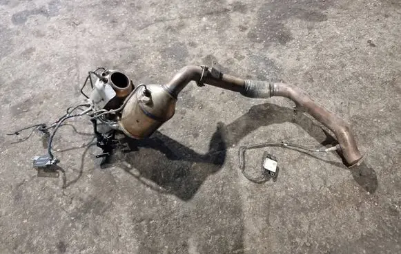 Audi Q7 4M Catalyst/FAP/DPF particulate filter 8W0131765C 8W0181AC 4M0907807AJ
