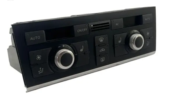 Audi A6 S6 C6 4F Climate control unit 4F1820043AL 4F0910043B 5HB00883356
