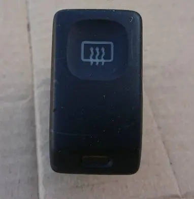 Volkswagen Golf II Windscreen/window heater switch 191959621B SWF501187
