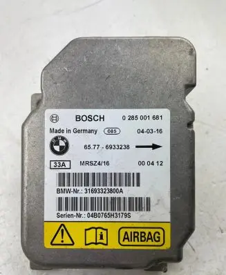 BMW X5 E53 Airbag control unit/module 6933238 65776933238 0285001681