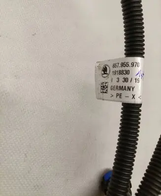 Skoda Scala Windshield washer fluid hose 657955970