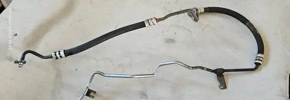 Renault Laguna III Power steering hose/pipe/line 497190018R