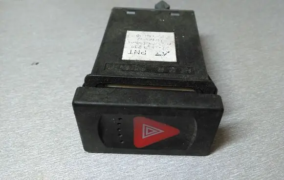 Volkswagen Sharan Hazard light switch 7M3953235