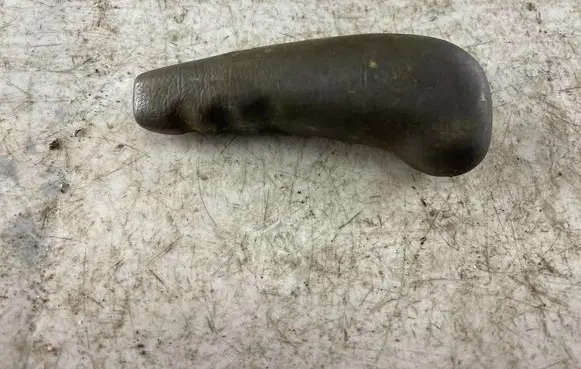 Gear lever shifter trim leather/knob