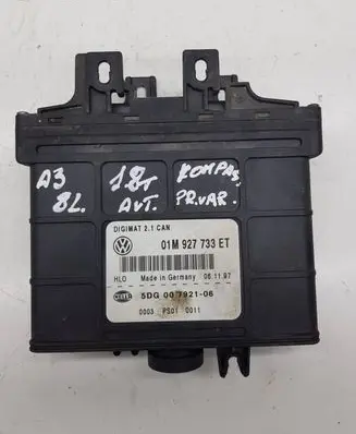 Audi A3 S3 8L Gearbox control unit/module 01M927733ET 5DG00792106
