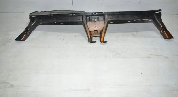 Engine bonnet/hood lock trim molding