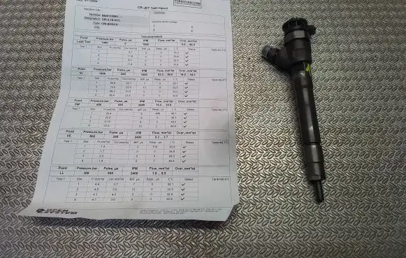 Renault Trafic III (X82) Fuel injector 0445110569