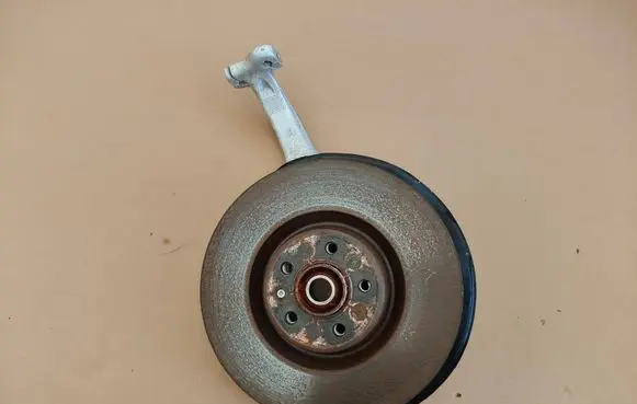 Audi A8 S8 D4 4H Front wheel hub spindle knuckle 4H0407242L