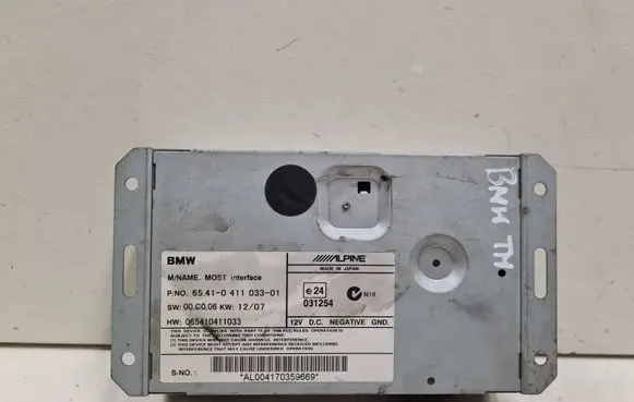 BMW 5 E60 E61 Other control units/modules 65410411033 065410411033 6541041103301