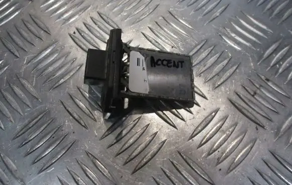 Hyundai Accent Heater blower motor/fan resistor