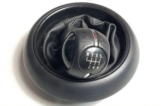 Mini Cooper F57 Gear lever shifter trim leather/knob 7641999 25117641999